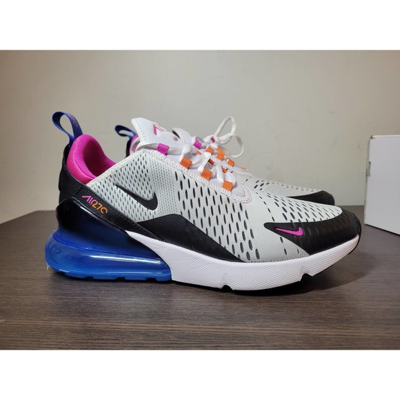 Nike Shoes Mens Nike Air Max 27 White Pink Orange Cw6900 Poshmark